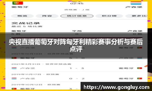 央视直播葡萄牙对阵匈牙利精彩赛事分析与赛后点评